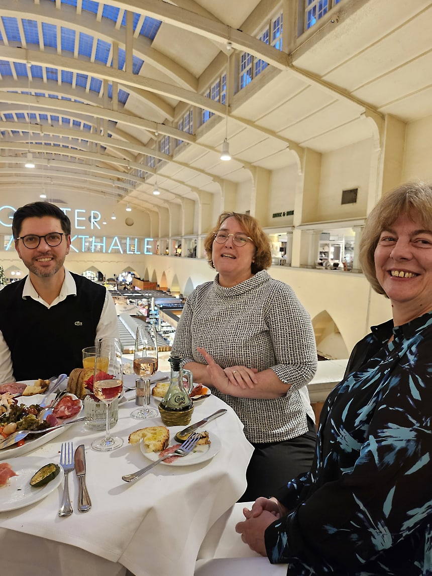 Dr. Ebert - Weihnachtsfeier in der Markthalle Stuttgart und bei Tina Turner Bild 2